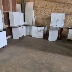 Second hand on sale kitchen cupboards